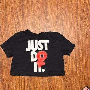 Kids Black Graphic Tee